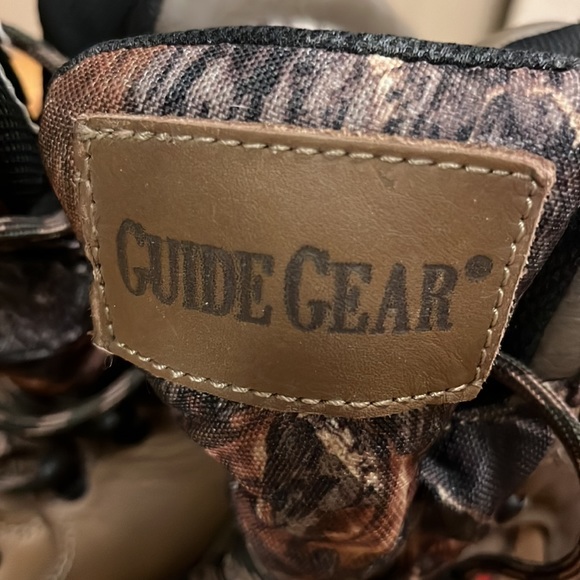 Men’s Guide Gear Leather Camo Hunting Boots - 8 - Picture 9 of 10